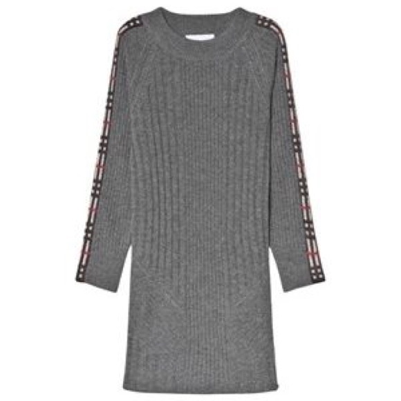 Burberry Other - BURBERRY Grey Melange Cathina Knit Sweater Dress